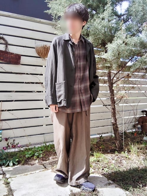 LIDNM（リドム）の「RAYON OMBRE WESTERN SHIRT（シャツ