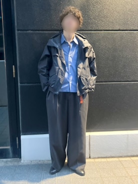 「LIDNM（リドム）のアイテム」を使った、Siyouさん（メンズ・172cm）の春コーディネート