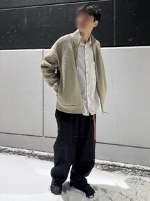 新品 lidnm LIDNM PREMIUM SHETLAND SLACKS LIDNM（リドム）の「PREMIUM SHETLAND SLACKS（スラックス
