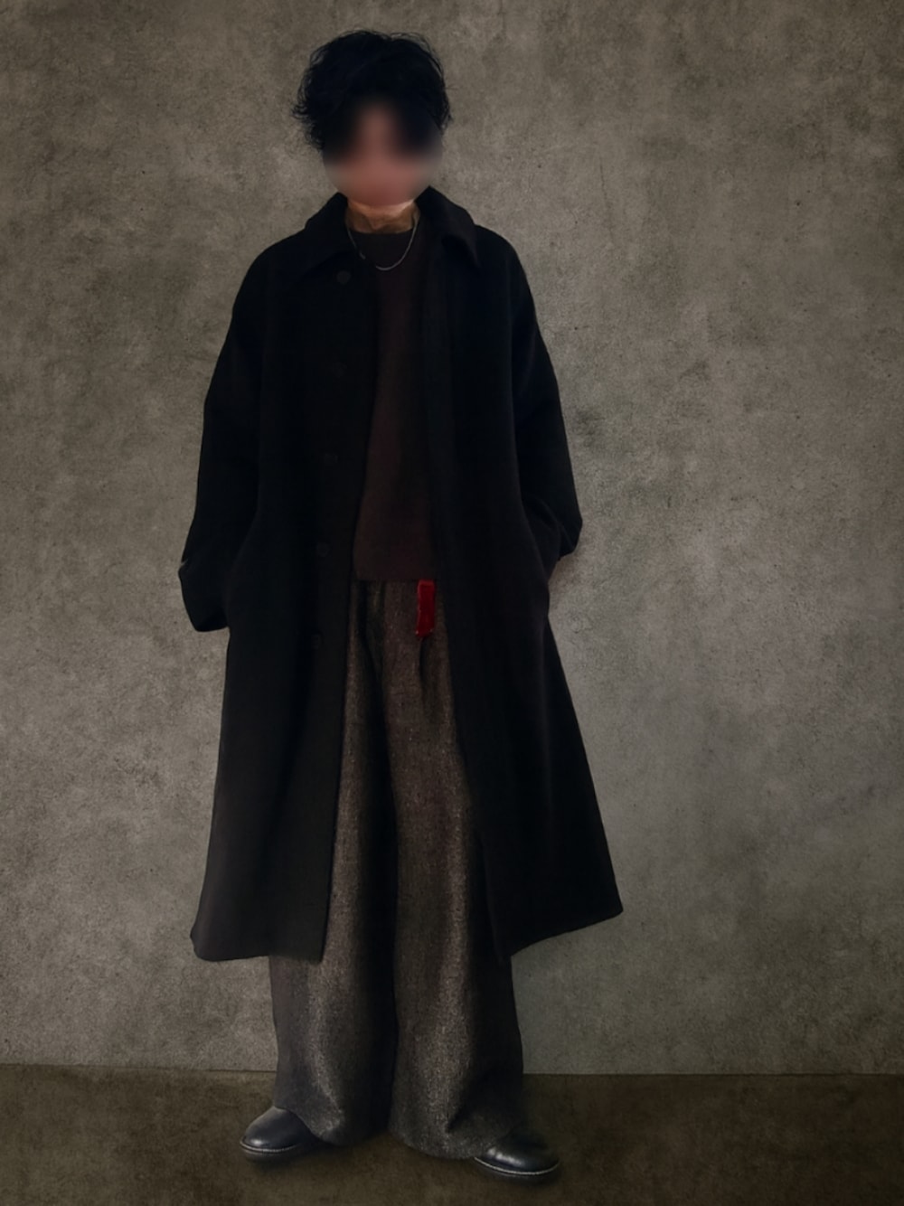 ジャケット・アウター LIDNM PREMIUM SHETLAND BAL COLLAR LIDNM PREMIUM SHETLAND BAL COLLAR Mサイズ