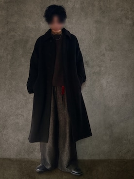 「アイテム（ドレスシューズ）」を使った、Siyouさん（メンズ・172cm）の冬コーディネート