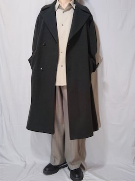 「WYM LIDNM（ウィム バイ リドム）のアイテム（その他アウター）」を使った、Siyouさん（メンズ・172cm）の冬コーディネート