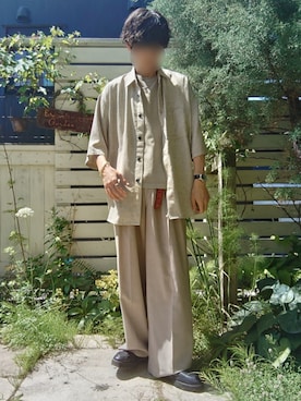 「アイテム（腕時計）」を使った、Siyouさん（メンズ・172cm）の夏コーディネート