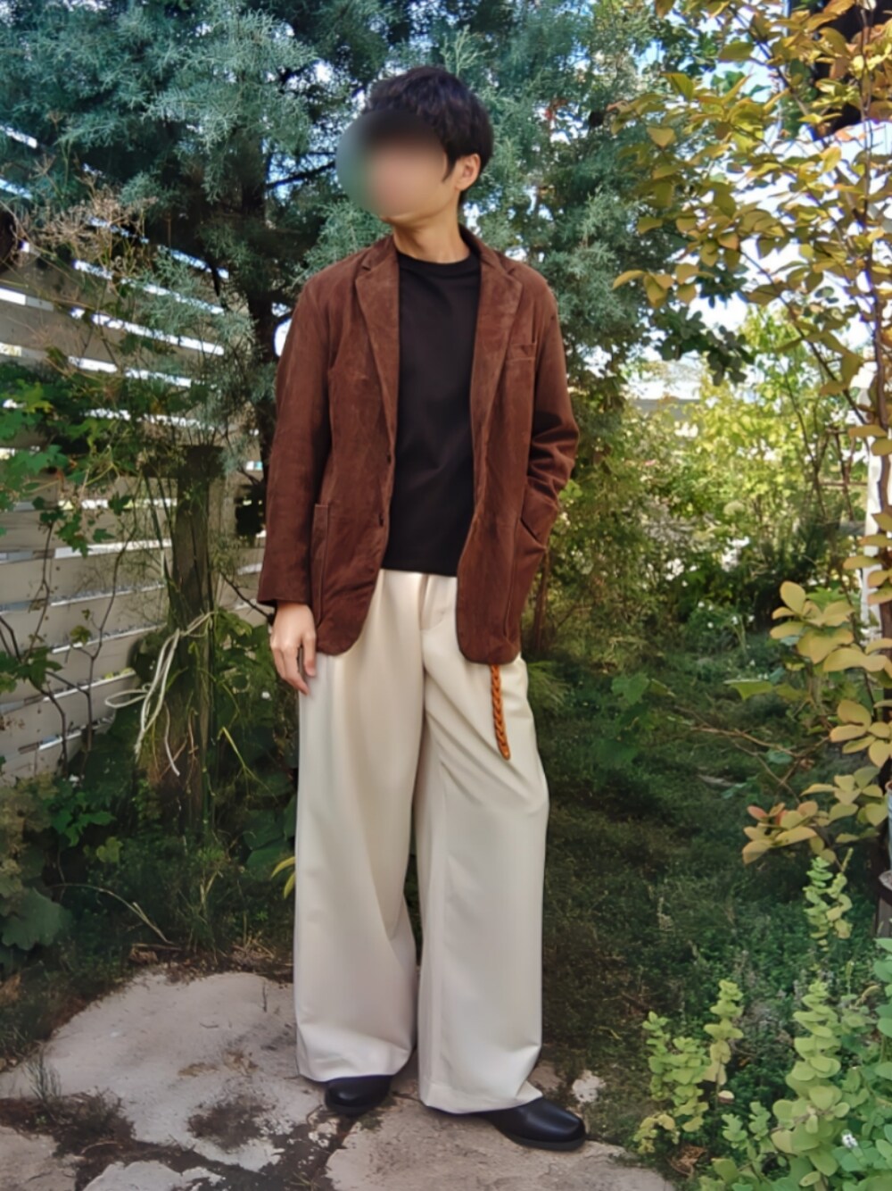 LIDNM Goat Suede Tailored Jacket Ｍサイズ LIDNM（リドム）の「Goat Suede Tailored Jacket（テーラード