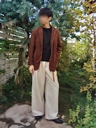 ポ*コ様 Goat Suede Tailored Jacket 【LIDNM】 LIDNM / Llife ONLINE STORE / Goat Suede Tailored Jacket