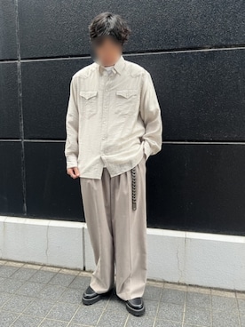 「アイテム（リング）」を使った、Siyouさん（メンズ・172cm）の夏コーディネート