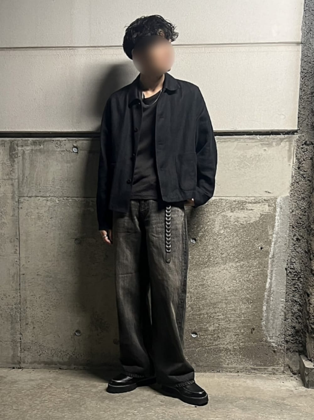 LIDNM（リドム）の「LINEN CROPPED CHORE JACKET（ブルゾン