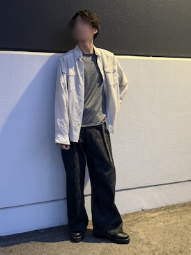 「アイテム（ドレスシューズ）」を使った、Siyouさん（メンズ・172cm）の秋コーディネート