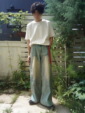 「アイテム（リング）」を使った、Siyouさん（メンズ・172cm）の夏コーディネート