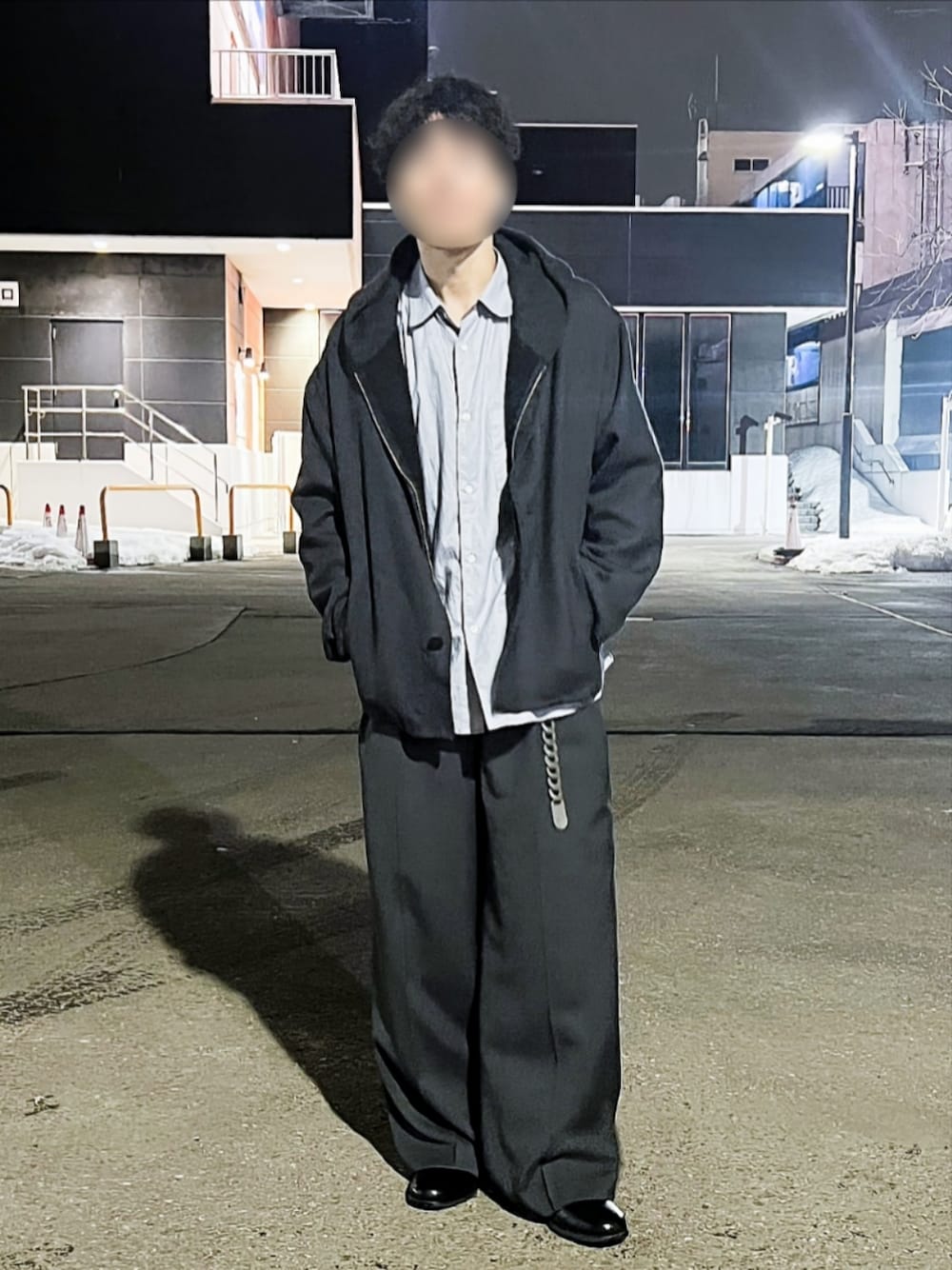 Llife DOBBY MESH BAGGY SLACKSを使った人気ファッション