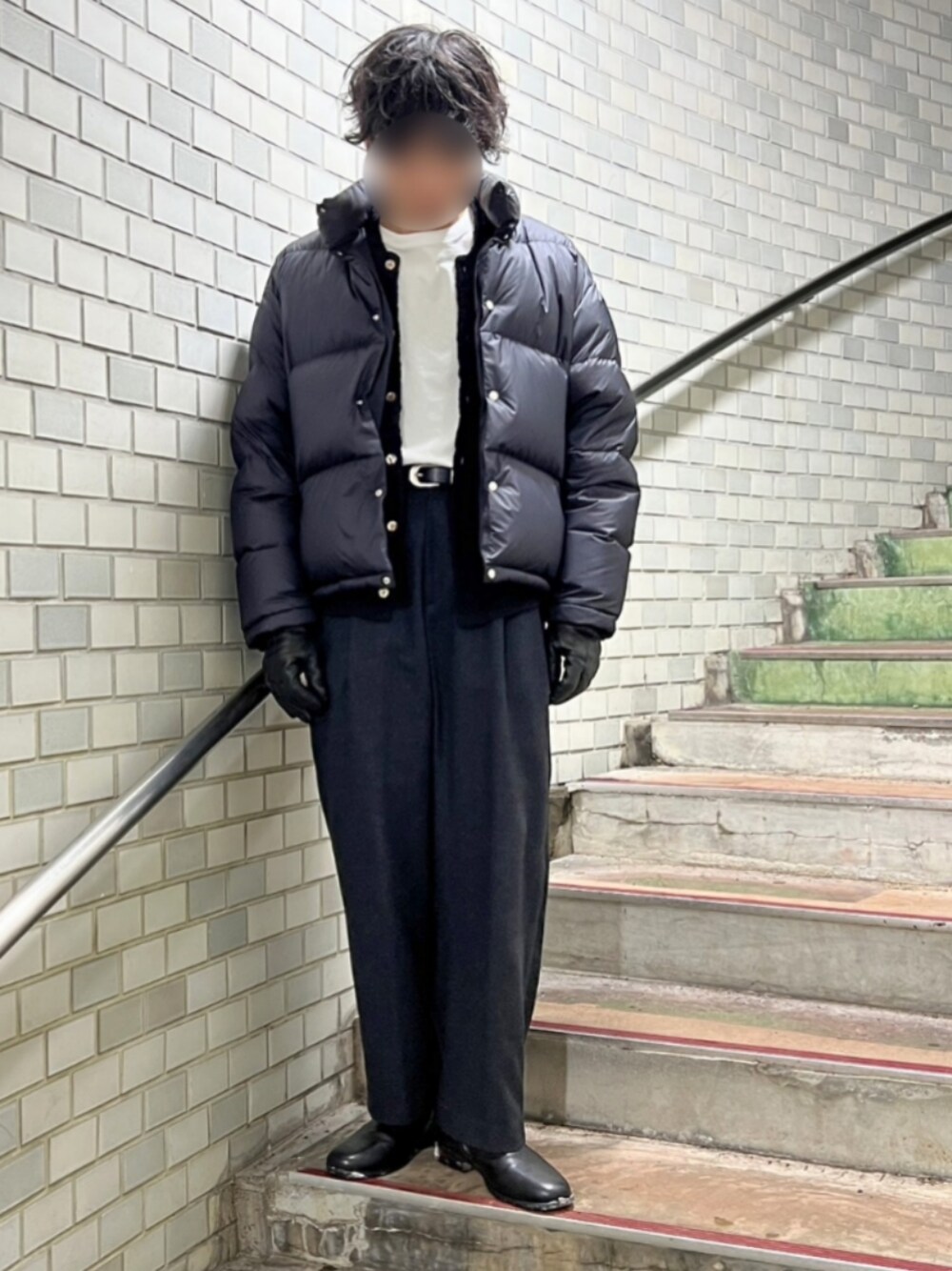 LIDNM（リドム）の「WOOL MILLED IVY PANTS（スラックス）」 - WEAR