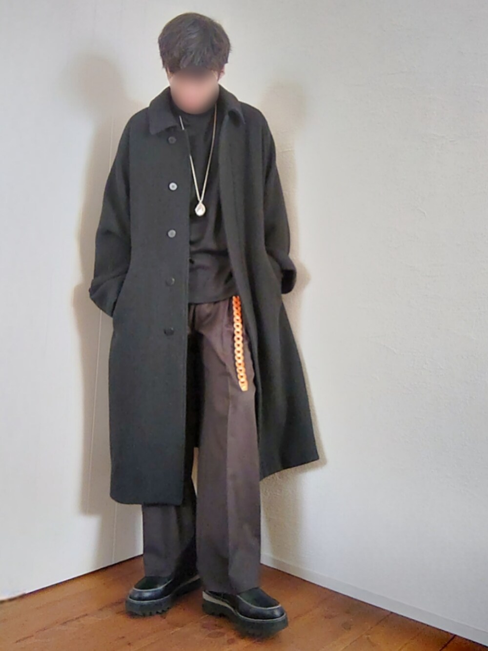 PREMIUM SHETLAND BAL COLLARを使ったメンズ人気ファッション