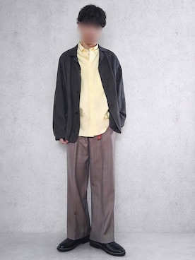 「アイテム（その他アウター）」を使った、Siyouさん（メンズ・172cm）の春コーディネート
