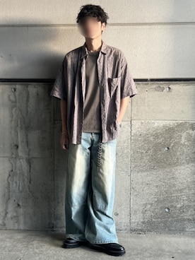 「アイテム（リング）」を使った、Siyouさん（メンズ・172cm）の夏コーディネート