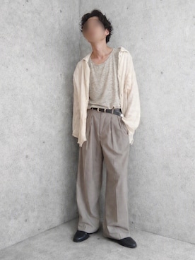 SUPER LIGHT WOOL TROUSERSを使った人気ファッションコーディネート - WEAR