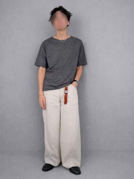「Llife（ライフ）のLlife INTEMPOREL WATCH（アナログ腕時計）」を使った、Siyouさん（メンズ・172cm）の夏コーディネート