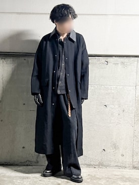 「アイテム（手袋）」を使った、Siyouさん（メンズ・172cm）の秋コーディネート