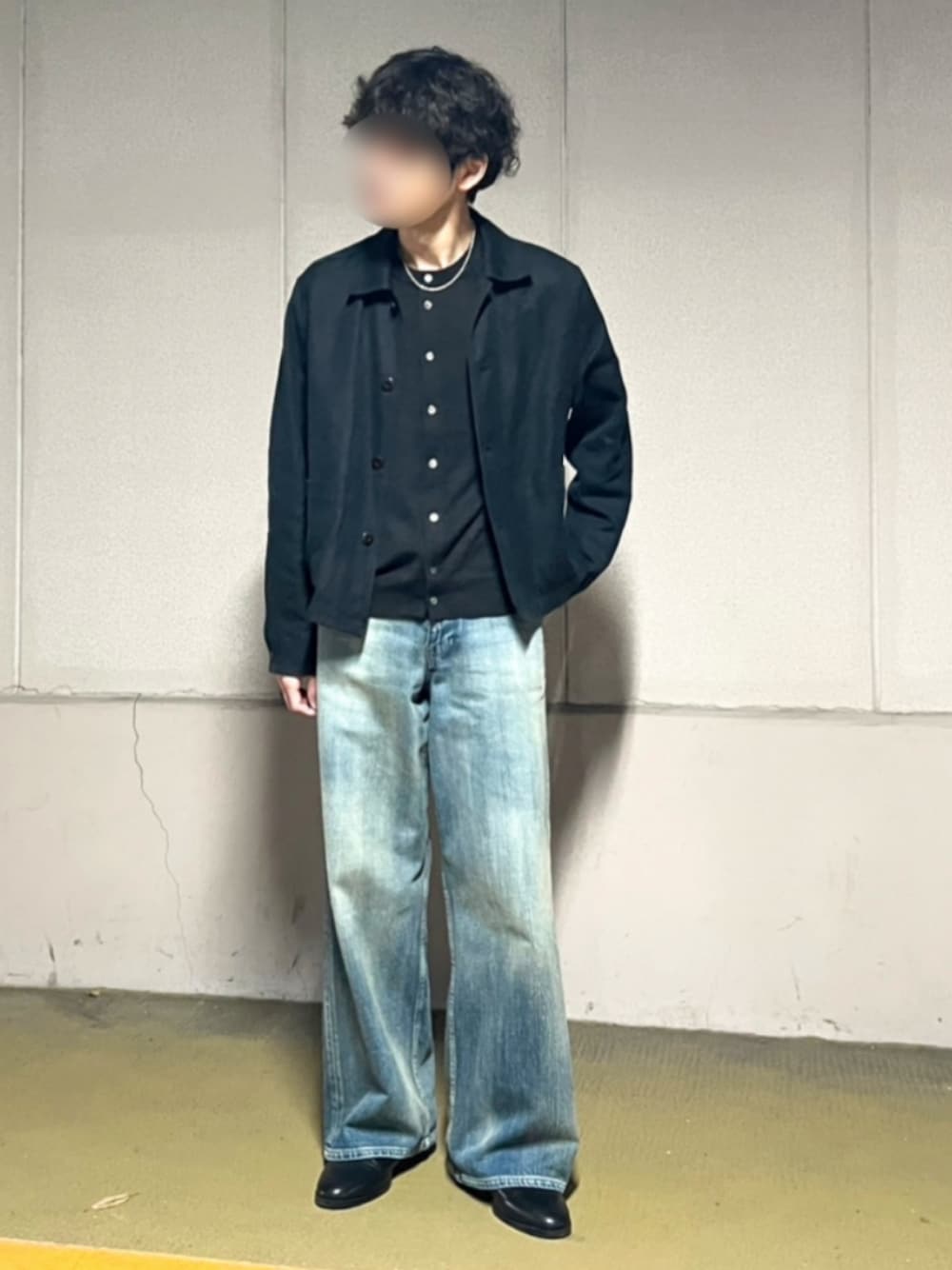 LINEN CROPPED CHORE JACKETを使った人気ファッションコーディネート