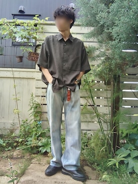 「アイテム（キーケース/キーアクセサリー）」を使った、Siyouさん（メンズ・172cm）の夏コーディネート
