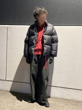 「アイテム（手袋）」を使った、Siyouさん（メンズ・172cm）の秋コーディネート