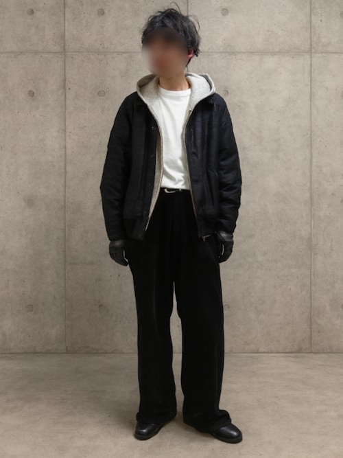 LIDNM（リドム）の「WILD SILK PADDED BLOUSON（ブルゾン）」 - WEAR