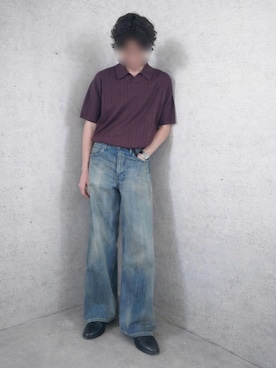 「LIDNM（リドム）のアイテム」を使った、Siyouさん（メンズ・172cm）の夏コーディネート
