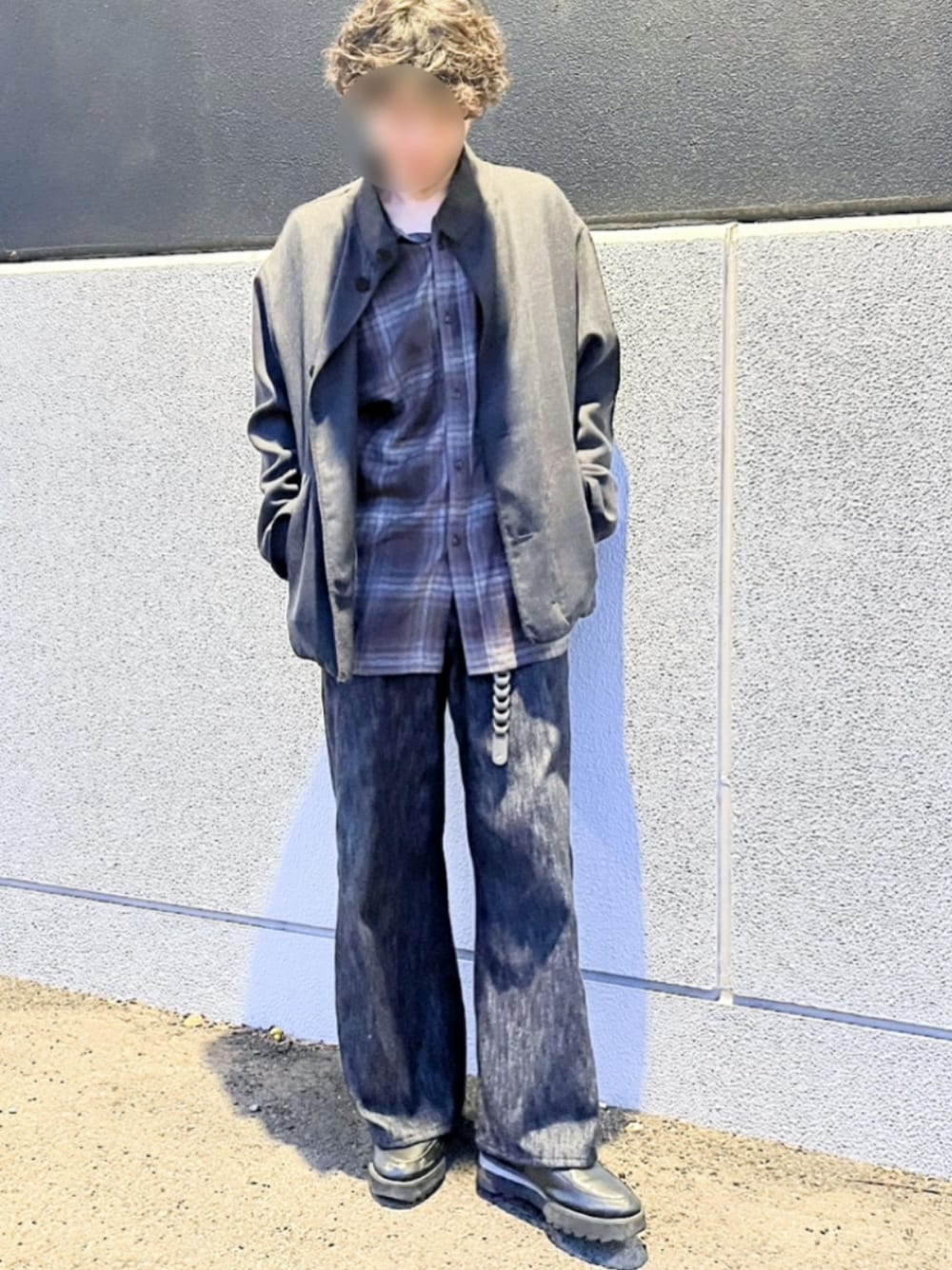 ジャケット・アウター LIDNM WOOL MILLED REVER BLOUSON LIDNM（リドム）の「WOOL MILLED REVER BLOUSON（ブルゾン