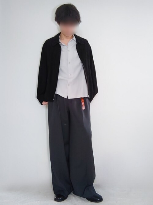 LIDNM(リドム)の「SUPER SOFT SHEEP SUEDE ZIP(ブルゾン LIDNM(リドム)の「SUPER SOFT SHEEP SUEDE ZIP(ブルゾン