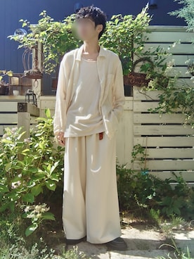 「アイテム（キーケース/キーアクセサリー）」を使った、Siyouさん（メンズ・172cm）の夏コーディネート
