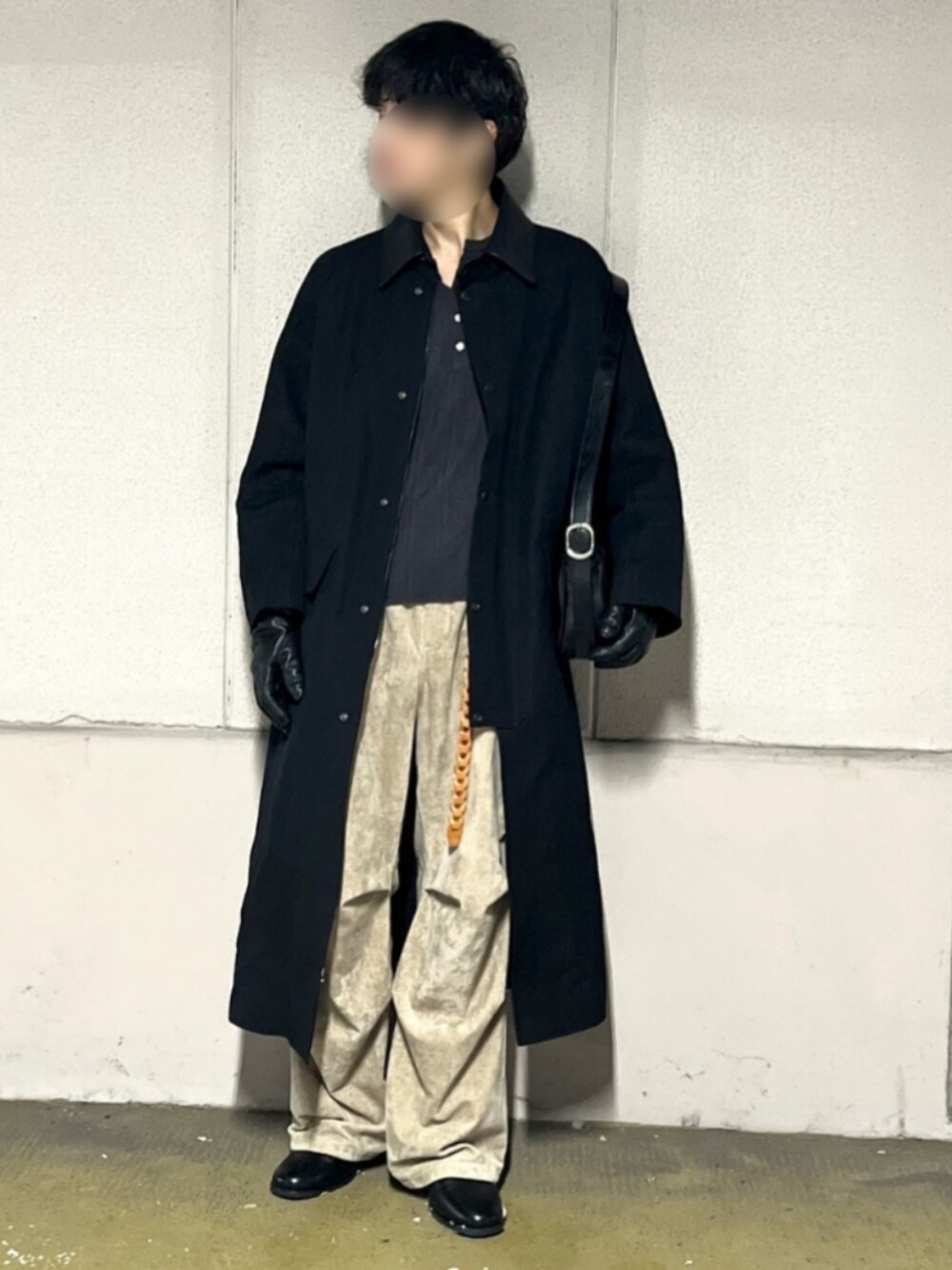 LIDNM（リドム）の「Cow Hide Collar Riding Coat（ステンカラーコート