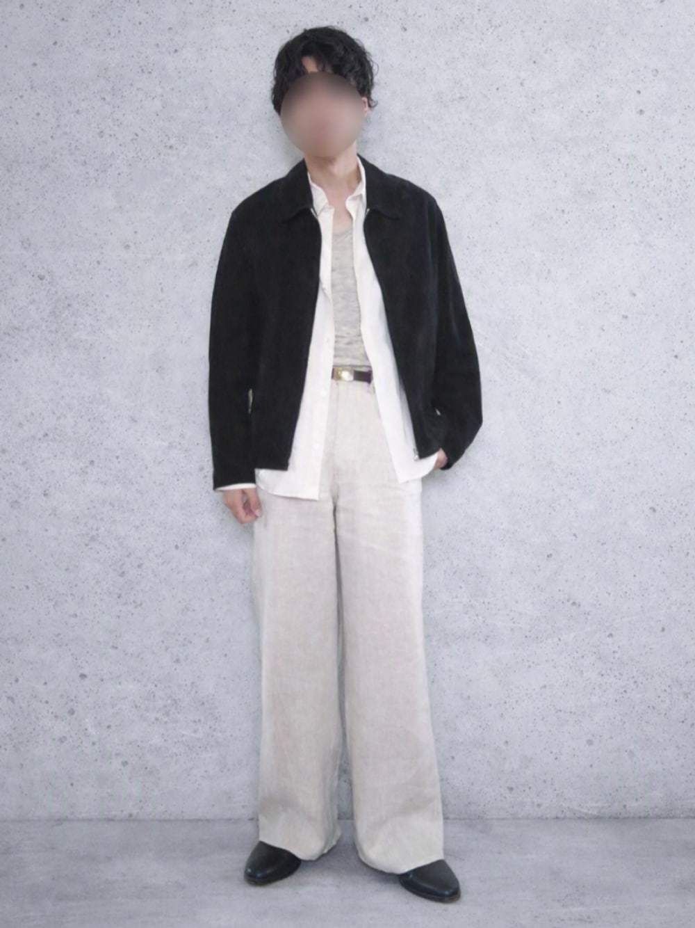 LIDNM（リドム）の「SUPER SOFT SHEEP SUEDE ZIP（ブルゾン）」 - WEAR