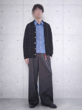 「LIDNM（リドム）のアイテム（ジャケット/アウター）」を使った、Siyouさん（メンズ・172cm）の春コーディネート