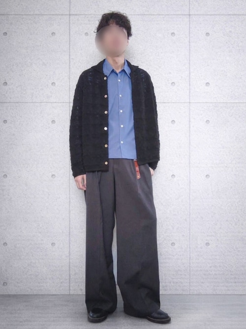 Llife（ライフ）の「Llife DOBBY MESH BAGGY SLACKS（スラックス