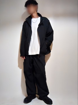 「LIDNM（リドム）のアイテム」を使った、Siyouさん（メンズ・172cm）の秋コーディネート