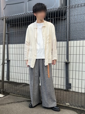 「アイテム（リング）」を使った、Siyouさん（メンズ・172cm）の夏コーディネート