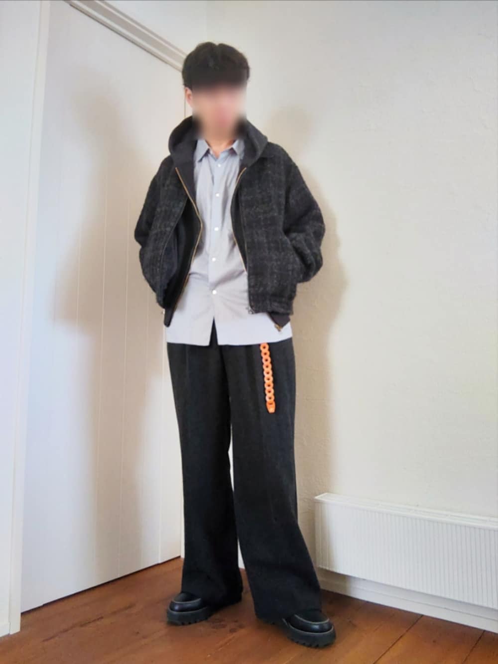 ALPACA SILK TWEED ZIPを使った人気ファッションコーディネート - WEAR