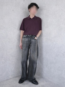 「LIDNM（リドム）のアイテム」を使った、Siyouさん（メンズ・172cm）の夏コーディネート