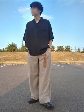 「アイテム（腕時計）」を使った、Siyouさん（メンズ・172cm）の夏コーディネート