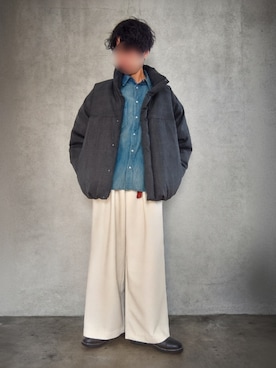 「アイテム（キーケース/キーアクセサリー）」を使った、Siyouさん（メンズ・172cm）の冬コーディネート