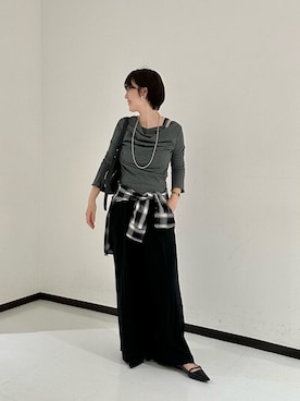 GOTOU_171cmさん（レディース・172cm）の秋コーディネート
