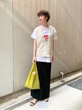 GOTOU_171cmさん（レディース・171cm）の夏コーディネート