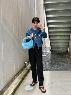 GOTOU_171cmさん（レディース・171cm）の夏コーディネート