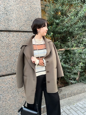 「アイテム（ジャケット/アウター）」を使った、GOTOU_171cmさん（レディース・171cm）の秋コーディネート