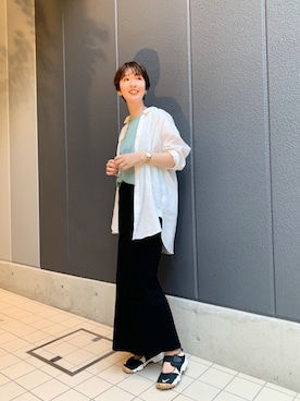 GOTOU_171cmさん（レディース・171cm）の夏コーディネート