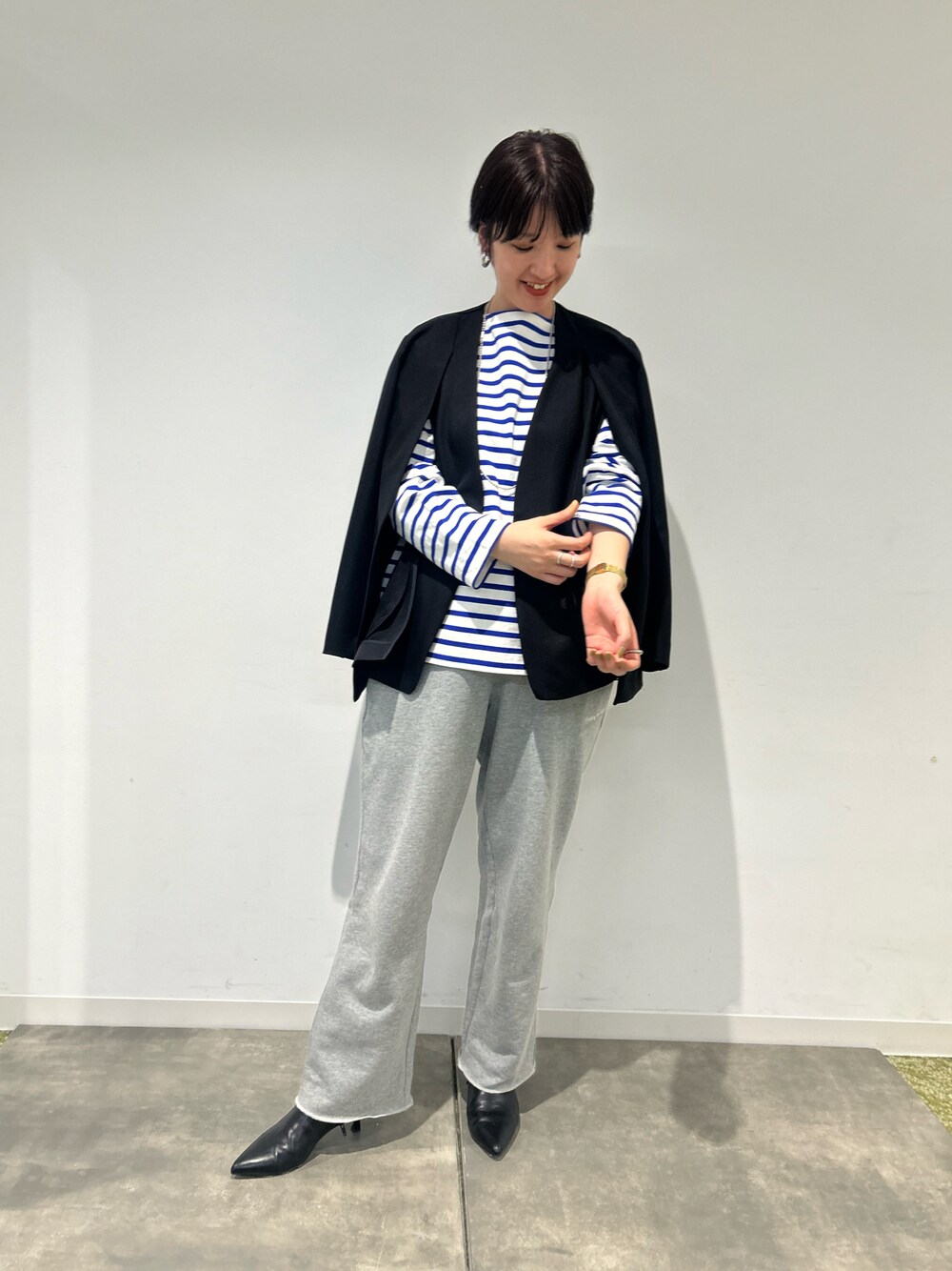 SHENERY（シーナリー）の「袖スリットダブルクロスオーバージャケット  