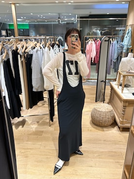 「SHENERY（シーナリー）のアイテム」を使った、GOTOU_171cmさん（レディース・171cm）の春コーディネート