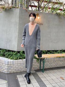 GOTOU_171cmさん（レディース・171cm）の冬コーディネート