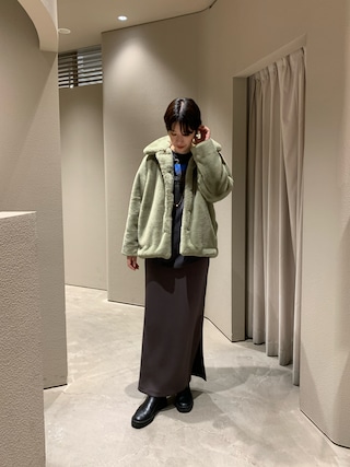 SHENERY（シーナリー）の「2WAYフェイクファーコート（その他アウター