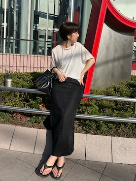 GOTOU_171cmさん（レディース・171cm）の夏コーディネート