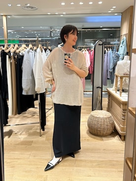 「SHENERY（シーナリー）のアイテム」を使った、GOTOU_171cmさん（レディース・171cm）の春コーディネート